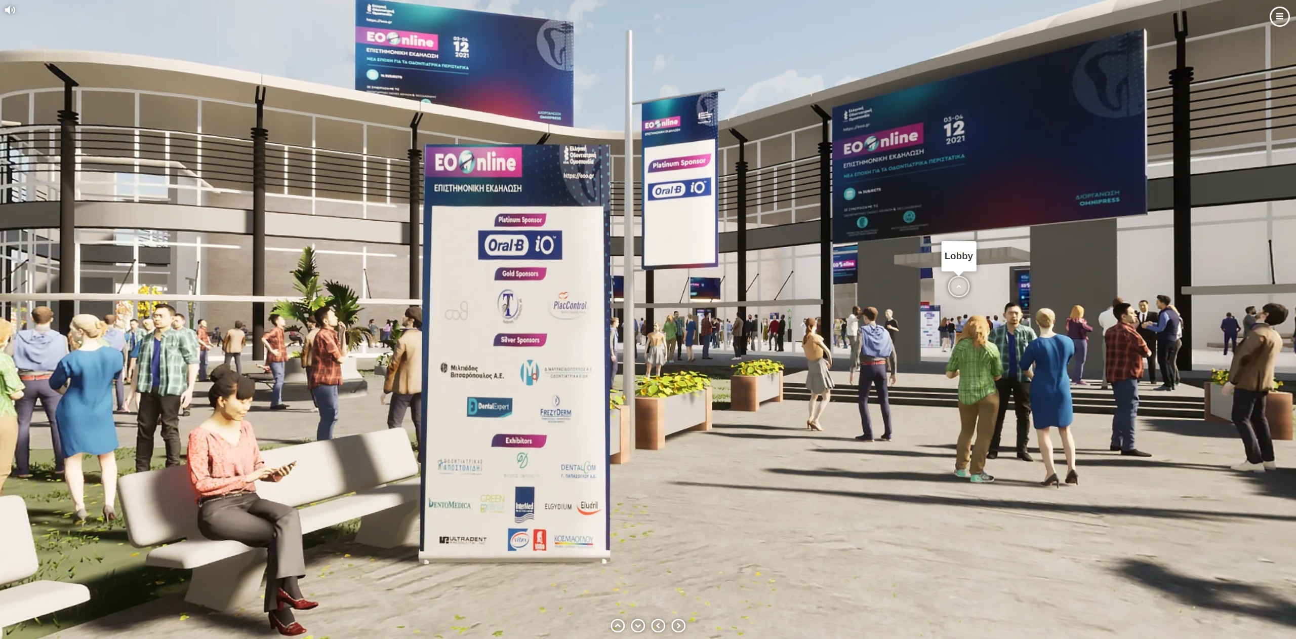 EOOnline — 3D Virtual Event